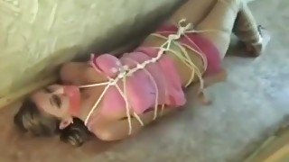 Girl tape gagged escapes