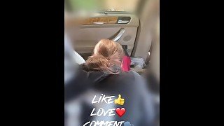 Snow bunny got caught cheating giving a blowjob in public 🐰💋💦 (part 1)