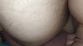 Slut Wife Plays with his Ass while his Cock is Burried in her Pussy