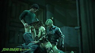 Ghostface, Leon, Mikaela and Steve Foursome! (Dead by Daylight)