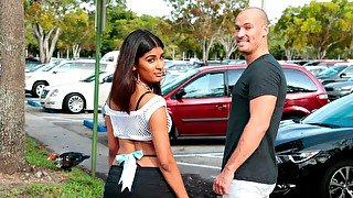 Perfect flexible Latina Katalina Mills gets fucked by a hard boner