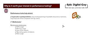 Why is it worth your interest in performance testing?