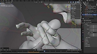 How to make Porn Animations in Blender - Animate a Blowjob  Primal Emotion Games