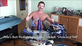 Pete's Butt Pirate Miami Order - Adult "Show and Tell"