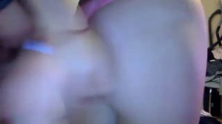 Stunning girlfriend blowjob live tease on cam