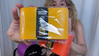 Banksie Pornhub Apparel Gift Haul Unboxing! Spoiled! & Motorbunny Presents!