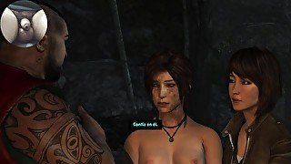 TOMB RAIDER NUDE EDITION COCK CAM GAMEPLAY #12