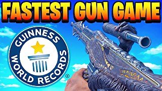 WORLDS FASTEST GUN GAME in CALL OF DUTY! (72 Seconds)