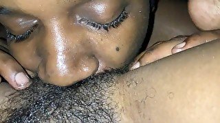 Close Up Wet Pussy Eating