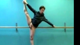 Male ballet practice (without tights!)