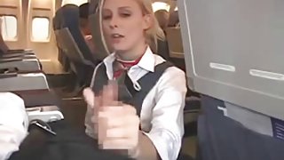 Stewardess gives supplementary service