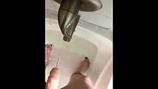 Piss Play with my stp device Part 2 FtM Trans Male