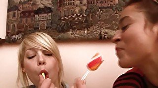 Horny teens from estonian and lollipops