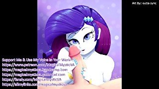 Rarity MLP Blowjob Sound Effect~NSFW Audio ASMR?