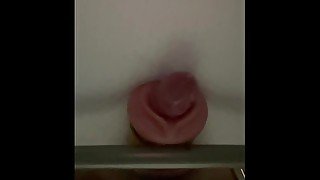 Pink Fleshlight Cum Eruption