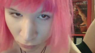 Hot emo femboy on webcam