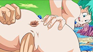 DRAGON BALL - BULMA COWGIRL GOKU (HENTAI)