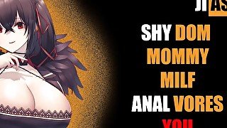 Shy dom mommy anal vores YOU [asmr]