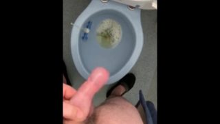 Rate my piss and toilet technique - watersports 