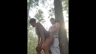 Fucking in the woods