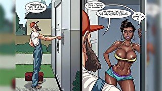 Mike big white Dick - Comic Porn