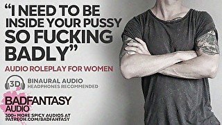 [M4F] Insanely Horny Boyfriend Can't Hold Back From Pounding You Before Bed [Binaural] [Gentle Dom]