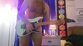 thejimmie6 rocks guitar and cock 😎