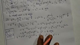 Algebra Laws of Indices Math Slove by Bikash Edu Care Episode 3