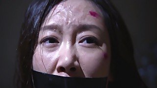 Asian Girl Tape Gagged