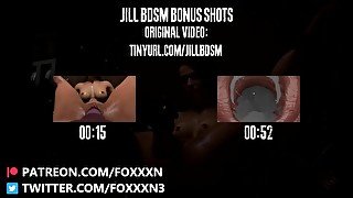 Jill Valentine BDSM Bonus Scenes (Internal Pussy Cam + Cum!)