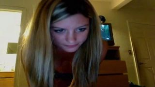 Enticing teen tart in beautiful amateur video