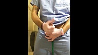 Majiik Montana Strokes Big Cock In Scrubs