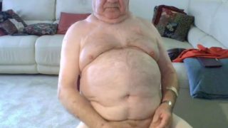 Grandfather and stroke show on cam