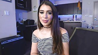 Step daddy gets fucked by teen 18+ stepdaughter