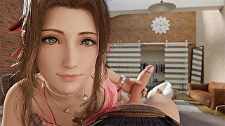 Aerith Handjob