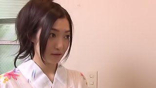 Mature man enjoys that fresh and tight pussy of Honami Uehara