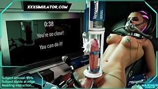 XXX Cyber LAB Automatic 3D Masturbation Machine