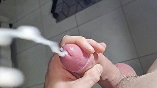 Quick CUMSHOT - The Juiciest Cumshot I've Ever Had - THICK CUM