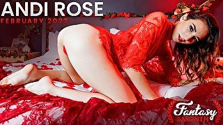 NubileFilms - Sensual Valentines Fantasy Fuck With Hot Brunette Andi Rose - S3:E1