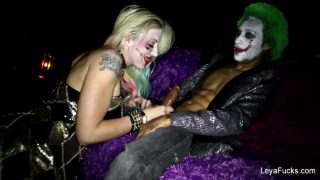 Harley Quinn Leya takes the Joker's BBC