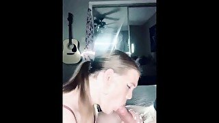 Hot Femboy Sissy Eats All His Cum