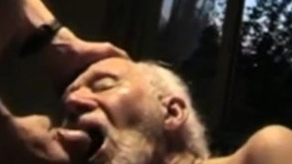 old grandpapa sucking