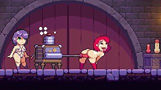 Scarlet Maiden Pixel 2D prno game part 8