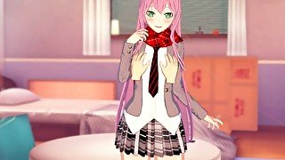 3D Hentaigame - take Zerotwo virginity and creampie