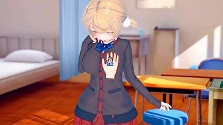 【エロゲーコイカツ！】VTuber しぐれうい3DCG巨乳アニメ動画(バーチャルYoutuber)[Hentai Game Koikatsu! Shigure Ui(Anime 3DCG Video)