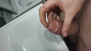 Wet dick masturbation sexy man