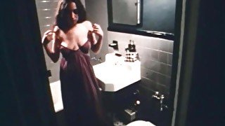 Vintage brunette with exciting body shape in being fucked hard