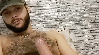 Cumshot on a wake up call