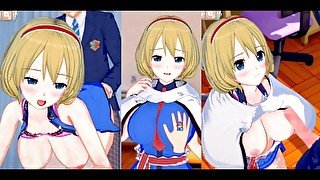 【エロゲーコイカツ！】東方 アリス・マーガトロイド3DCGアニメ動画(東方Project)[Hentai Game Koikatsu! Touhou Alice Margatroid(Anime 3D