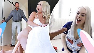 Sexy Lexi Lore's Tiny Mouth and Pussy Stretched Open by Big Vssmall Cock - Exxxtra Small